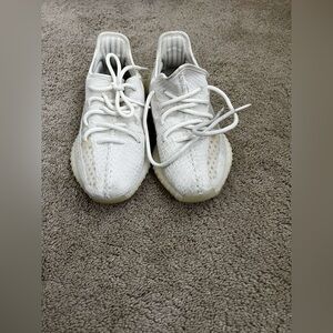 Bone white yeezys